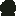 Solid black silhouette of a round creature with small feet.