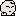 The same sprite with only the darkest shade visible: a closed outline ring plus eyes and mouth.